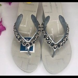 BCB Rhinestone Sandals Sz 9
